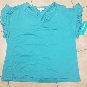 The Pioneer Woman Ruffle Sleeve Top